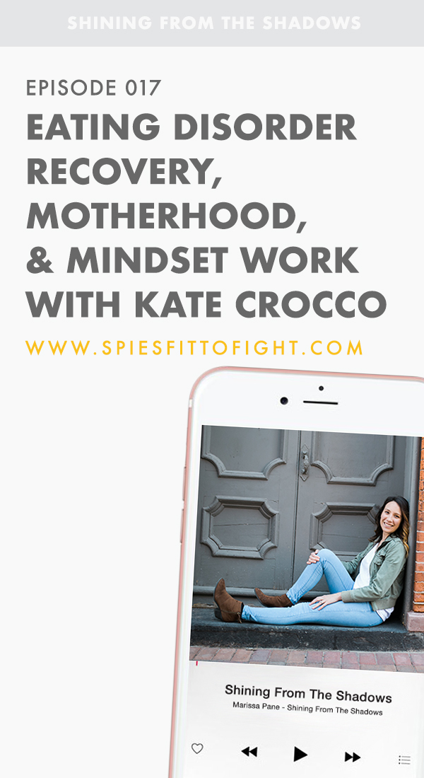Eating Disorder Recovery, Motherhood, and Mindset Work with Kate Crocco.