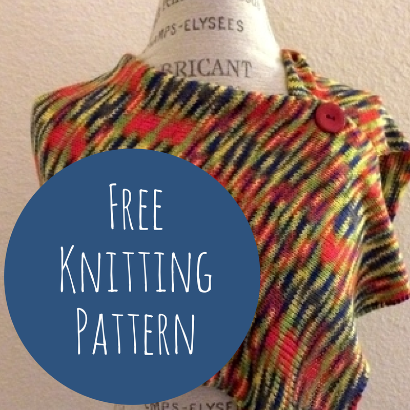 Naked Neck Scarf Free Knitting Pattern — Blog.NobleKnits