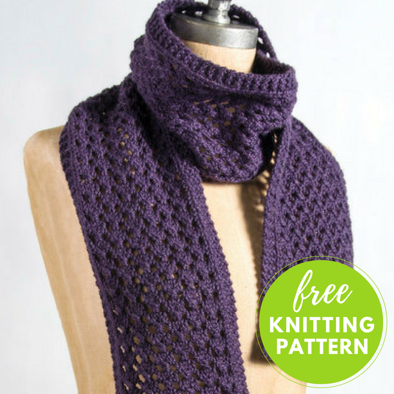 Extra Quick and Easy Scarf Free Knitting Pattern — Blog.NobleKnits