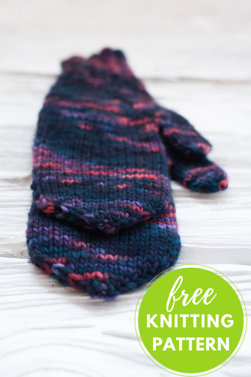 Handful of Berries Mittens Free Knitting Pattern — Blog.NobleKnits