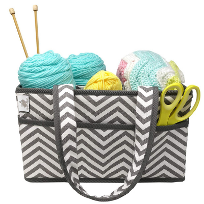 1pc Yarn Storage Bag Knitting Bag Portable Knitting Yarn Storage Bag Knitting Yarn Organizers Storage Bag for Yarn Deer Pattern 