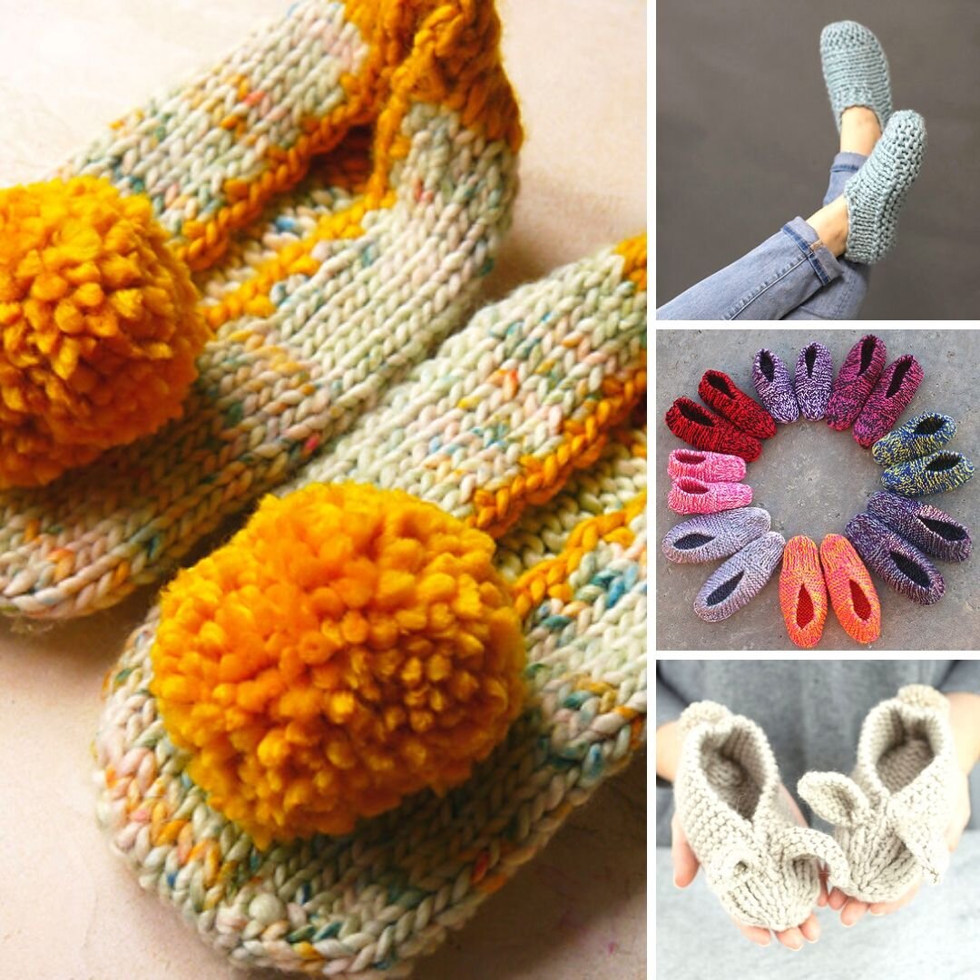 7 Best Slippers Free Knitting Patterns Blog Nobleknits
