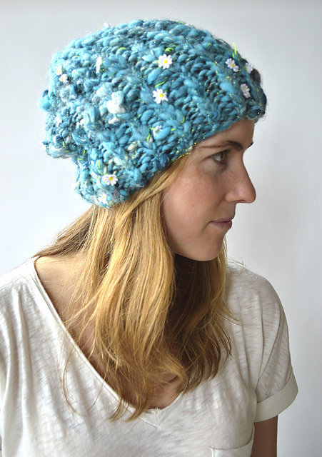 Ribby Slouch Hat Free Knitting Pattern — Blog.NobleKnits