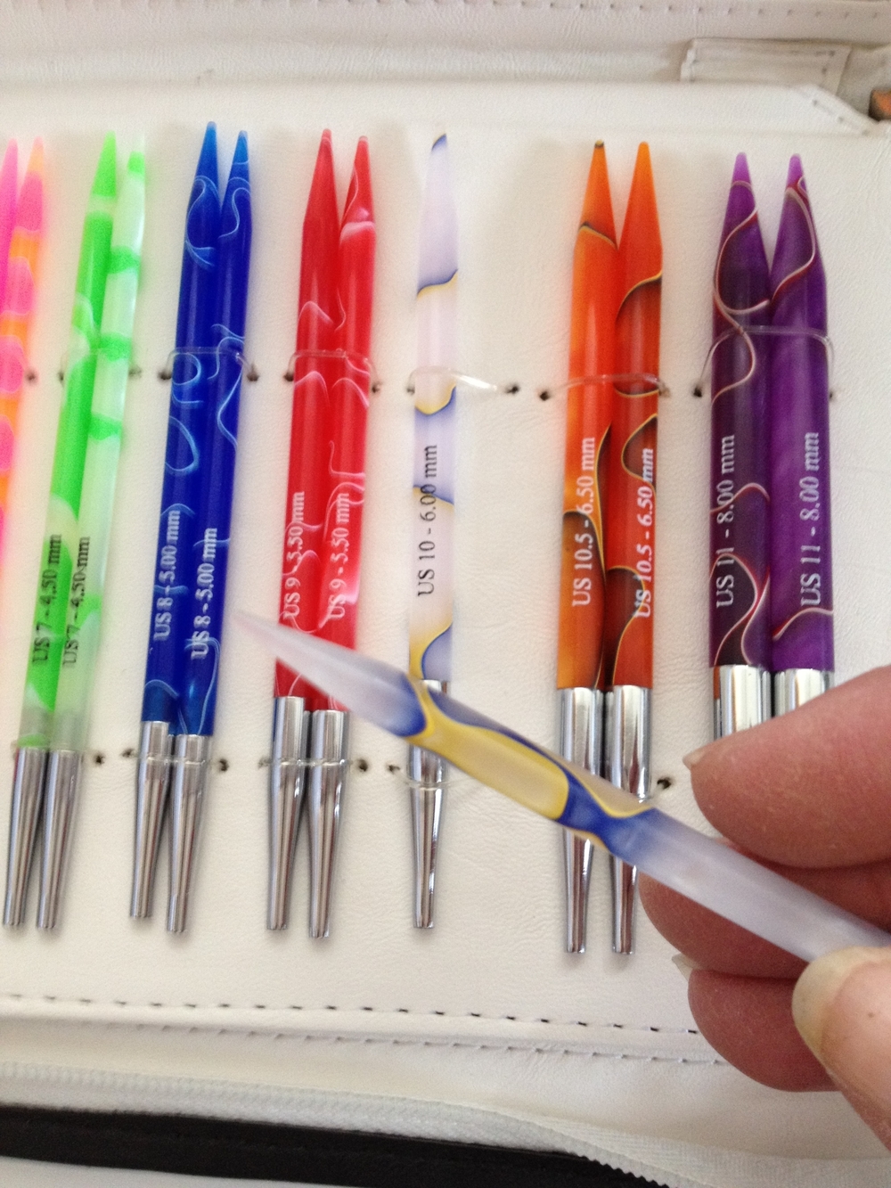 Knitters Pride MARBLZ Interchangeable Needle Set Review — Blog.NobleKnits