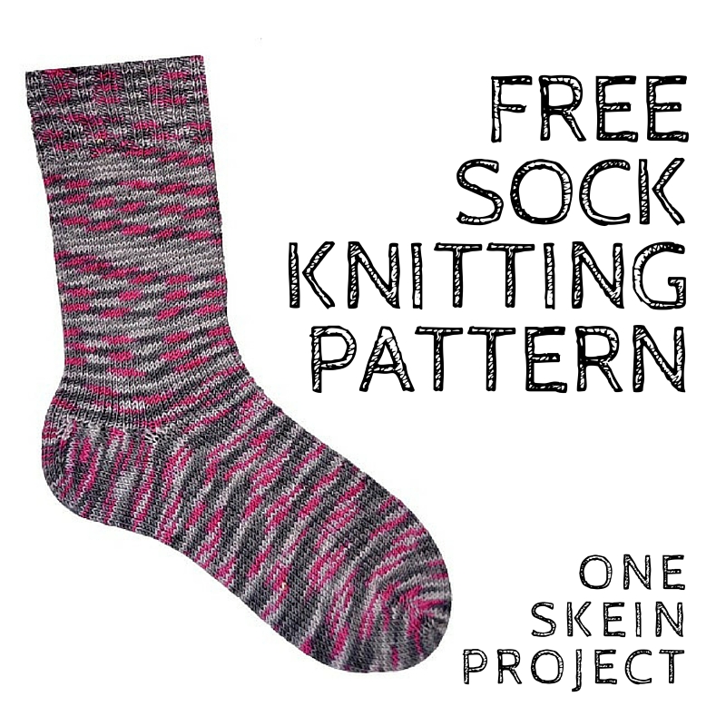 Simple Sock Free Knitting Pattern — Blog.NobleKnits