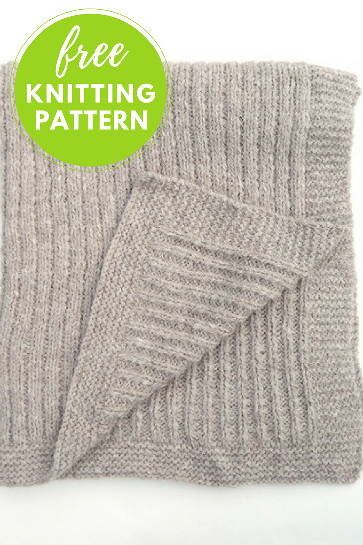 Geneva Blanket Free Knitting Pattern — Blog.NobleKnits