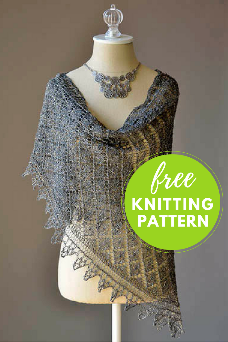 Going Places Shawl Free Knitting Pattern — Blog.NobleKnits