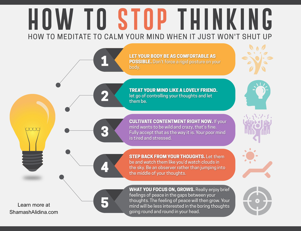 How To Stop Thinking About Something Bad