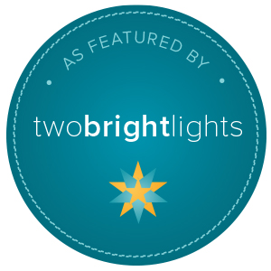 two bright lights blog logo
