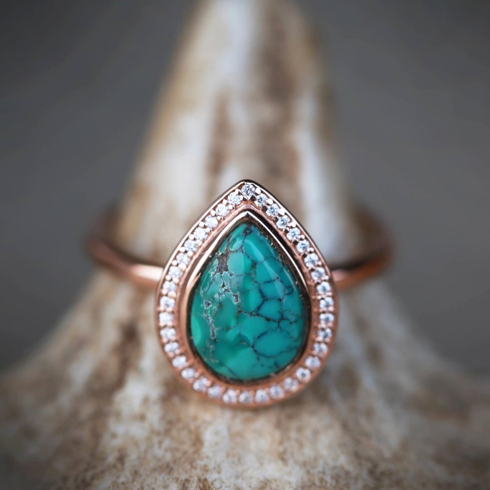 custom turquoise ring 