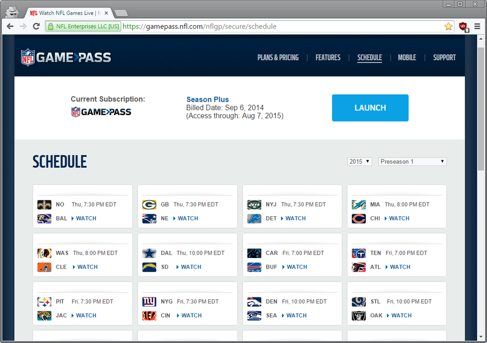 The NFL GamePass has launched in the US. Here's why you'll ...
