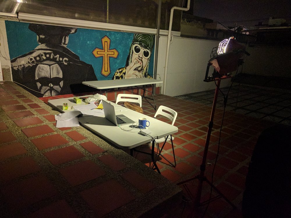 Prototyping in Makeshift Rooftop Offices - 