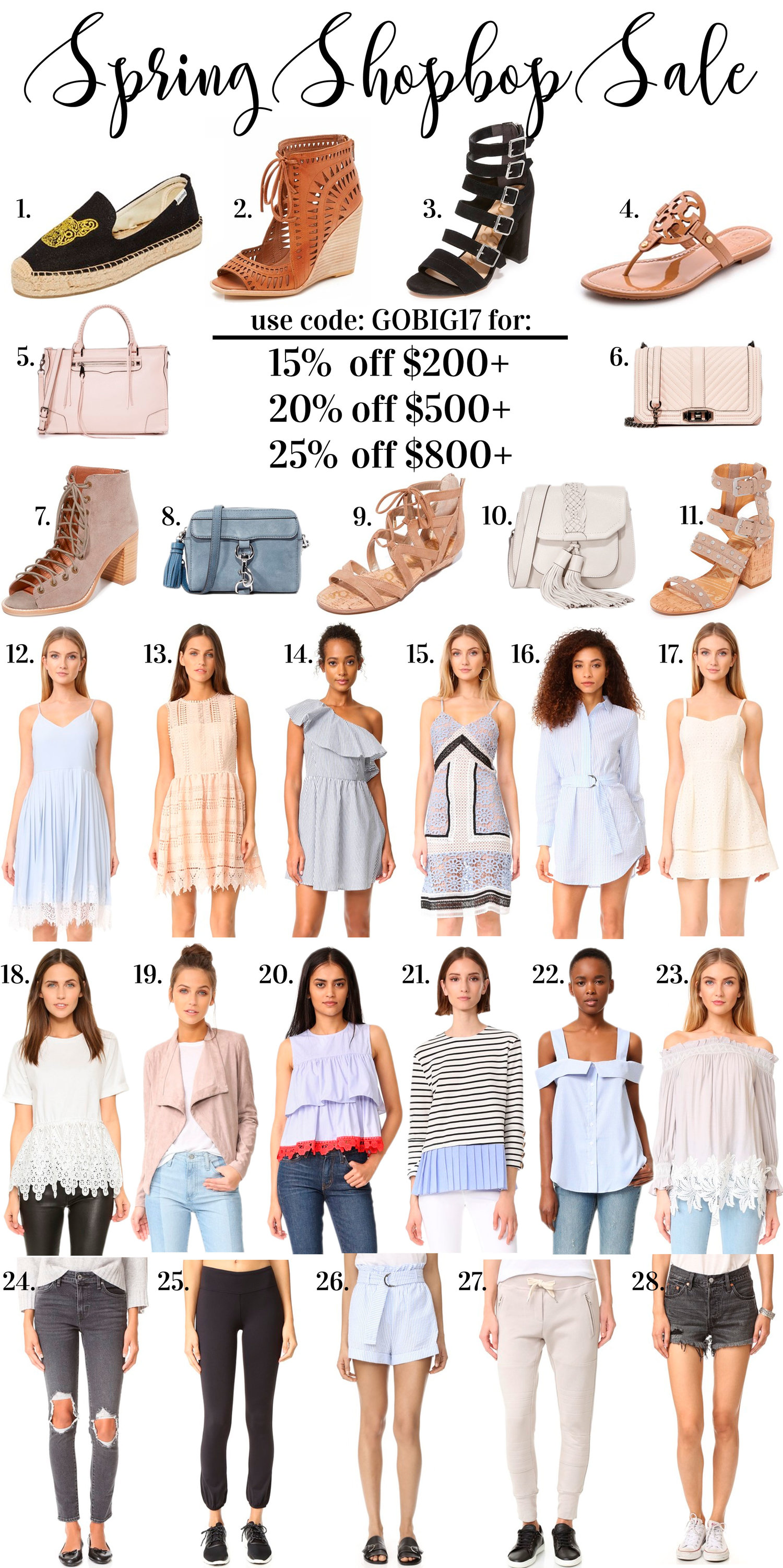 WHAT TO BUY FROM SHOPBOP'S AMAZING SPRING SALE — Me and Mr. Jones