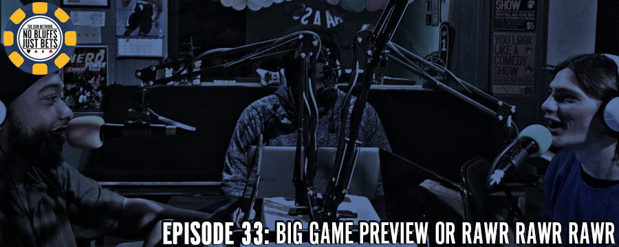 Justin and CJ are joined by Playing Hurt Podcast co-host Drew Barrett this week. The trio discuss this year's Big Game featuring the Panthers and Broncos. Who will be crowned MVP of the Big Game? Can the Broncos defense get pressure on Cam Newton? Why do they love Papa John's garlic dipping sauce so much? Find out these things and more on this week's episode of NBJB. Help support the show by making any regular purchase @ theoamnetwork.com/amazon