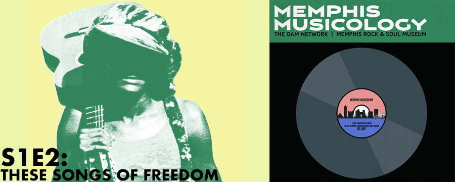 In this episode, we discuss some of the protest music and freedom songs from Memphis' past and present and reflect on the important role they have played in social movements for the past century.