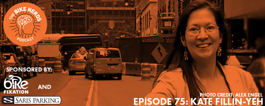 Continuing our series on bike share, this week the Bike Nerds welcome Kate Fillin-Yeh to the show. As the Director of Strategy for NACTO (the National Association of City Transportation Officials), Kate spends time working on bike share, safety, and other policy issues. Prior to NACTO, Kate designed and implemented Citi Bike in NYC, the nation’s largest and most heavily used bike share program. Kate offers insight on how bike share fits into the larger transportation ecosystems within cities and her opinions on the future of bike share in North America. The Bike Nerds Podcast is sponsored by Saris Cycling Group. Visit www.sarisparking.com for a full array of bicycle parking and infrastructure products.