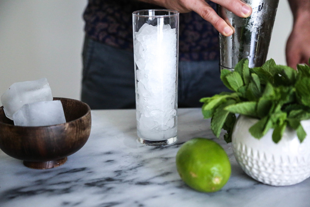Spiced Pineapple Mojitos — Probably This