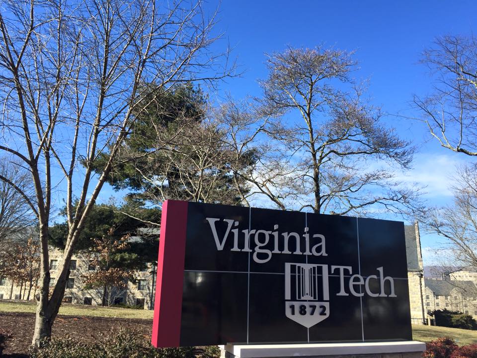  Virginia Tech campus. Pic by @jabberingjourno 