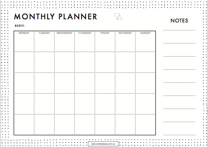 Monthly+planner