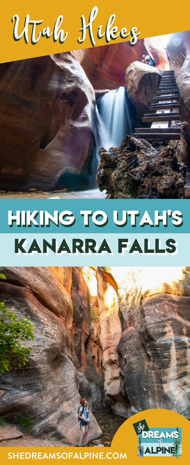 Hiking Kanarra Falls in Utah Near Zion National Park