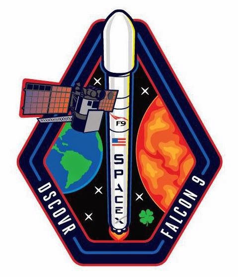   SpaceX DSCOVR Mission Patch