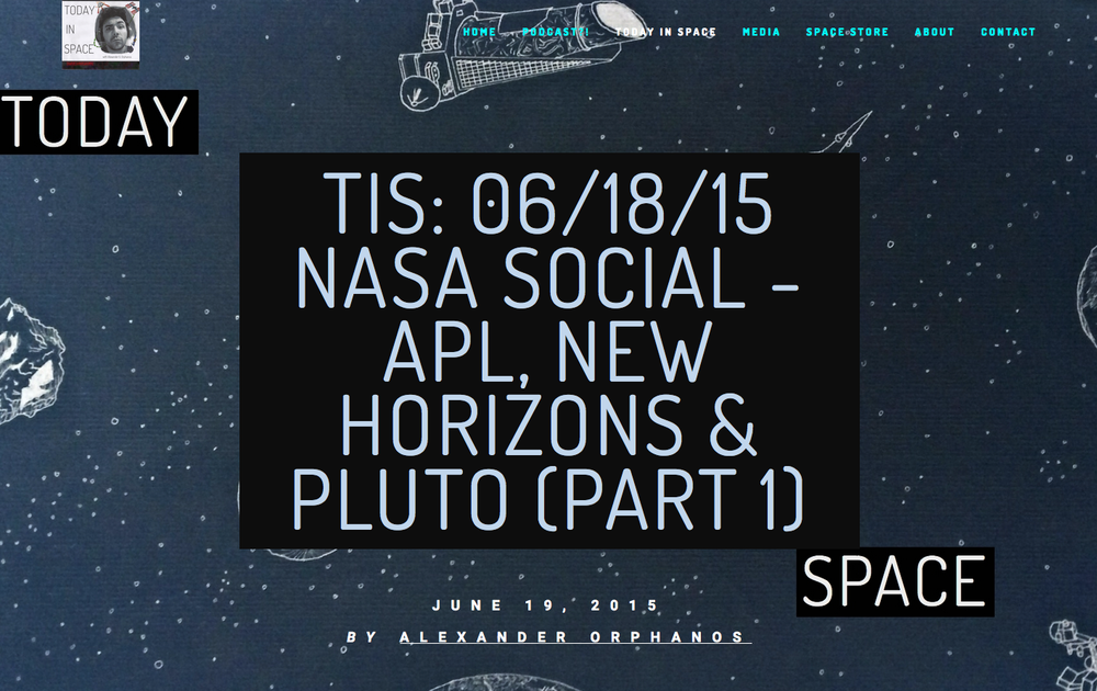 Click to go to NASA Social Episode 2