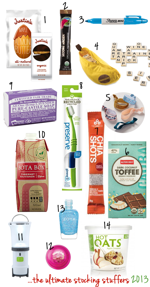 The Ultimate Stocking Stuffers 2013 | edibleperspective.com
