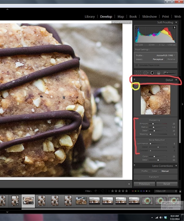 Food Photography Tip of the Week 18 - Diminish noise in your photos with Lightroom | edibleperspective.com