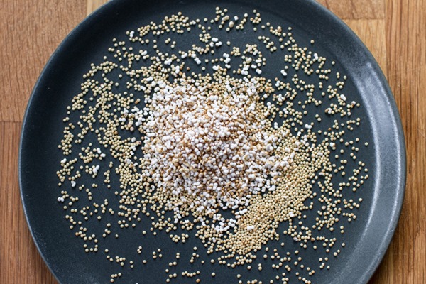 Popped Amaranth Cereal | edibleperspective.com