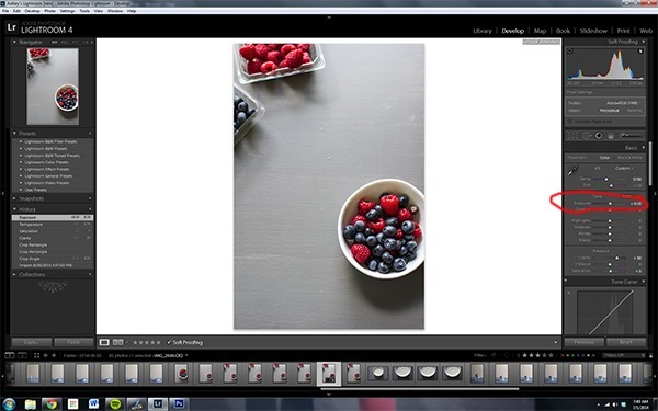 5 Edits in Lightroom for Food Photography | edibleperspective.com