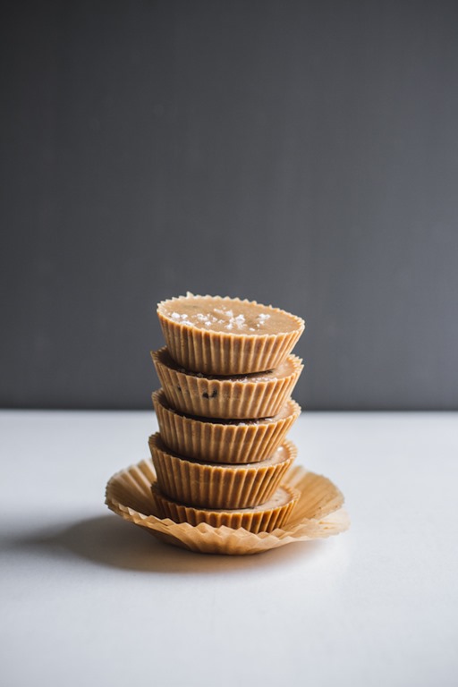Inside Out Peanut Butter Cups Vegan - Served From Scratch