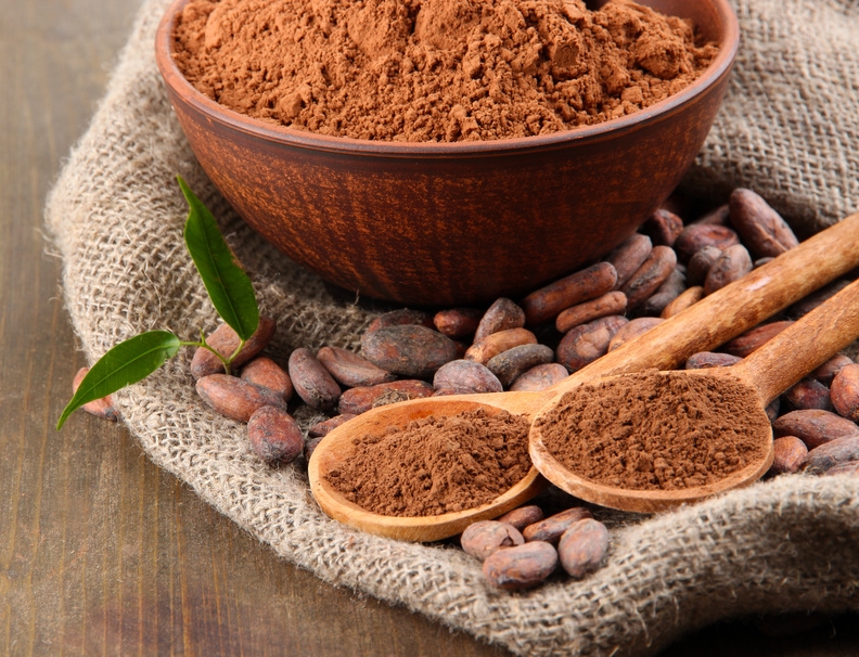 Image result for cacao beans powder