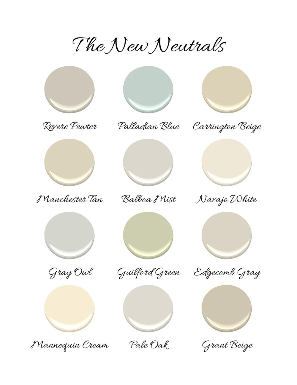 Color Overview | Shaker beige, Paint colors for home 