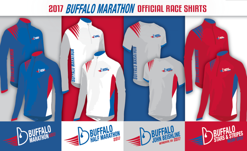 buffalo marathon race shirts