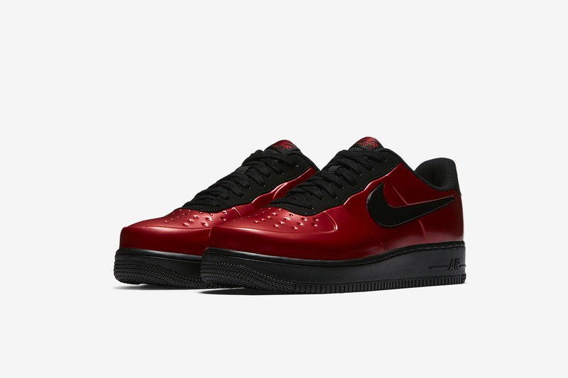 nike air force 1 foamposite pro cupsole red