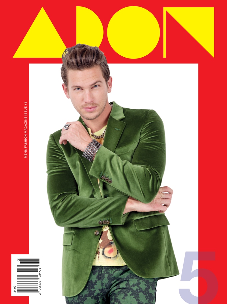 Supermodel Adam Senn Cover ADON Magazine issue #5 — Adon | Men's ...