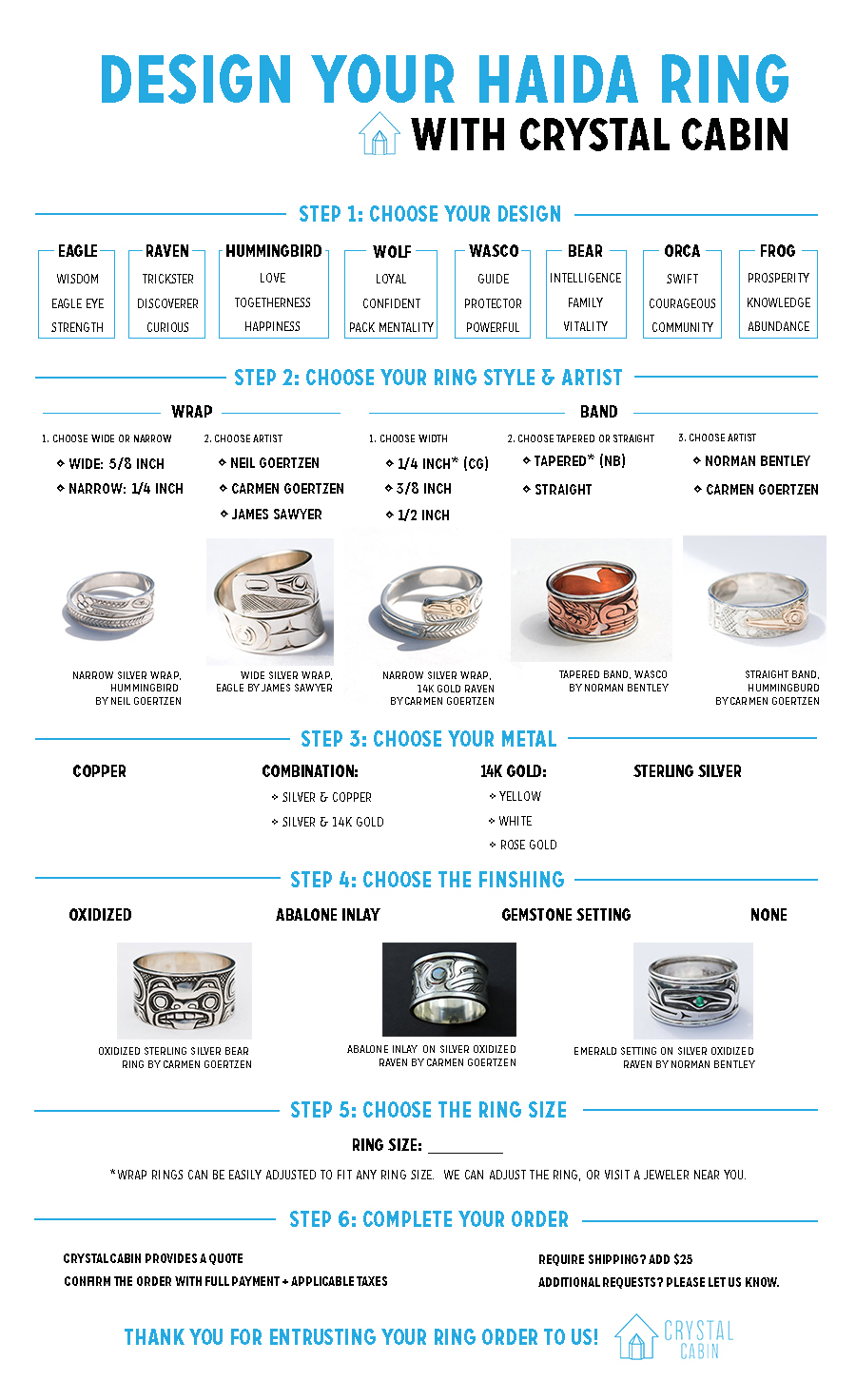 Design your haida ring