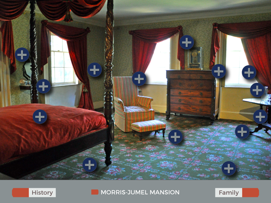 burr bedroom — morris-jumel mansion