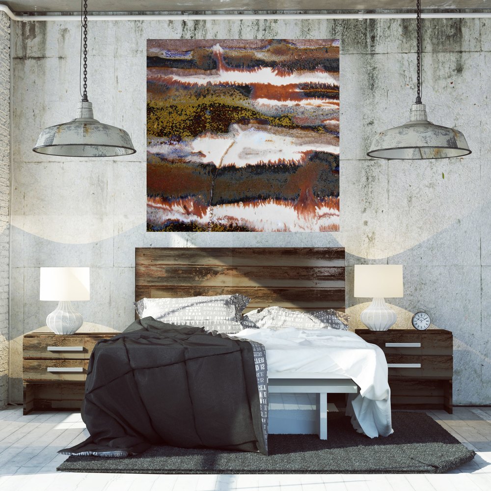 How to Make your Industrial Loft Beautiful with Oversized Artwork