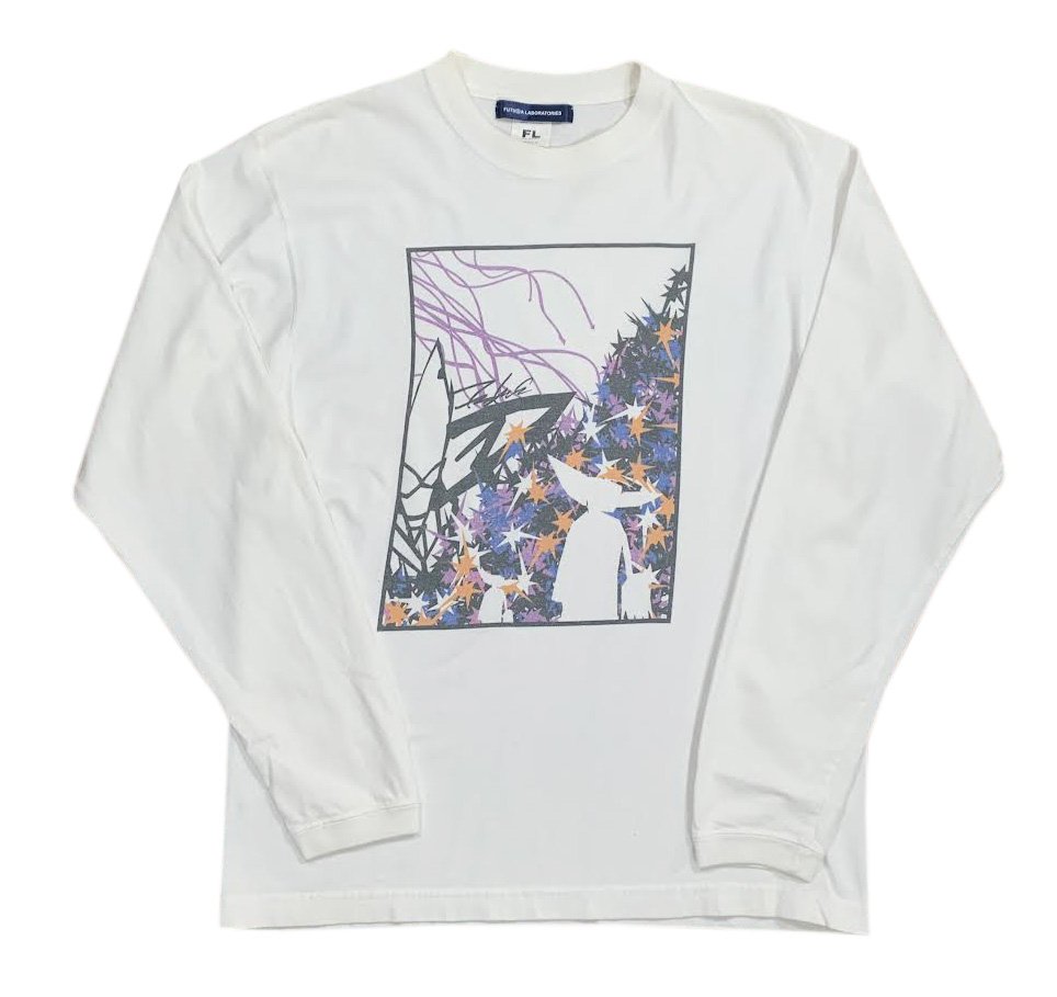 Futura Laboratories 2000 Colorful Pointman L/S Tee (Size M) — Roots