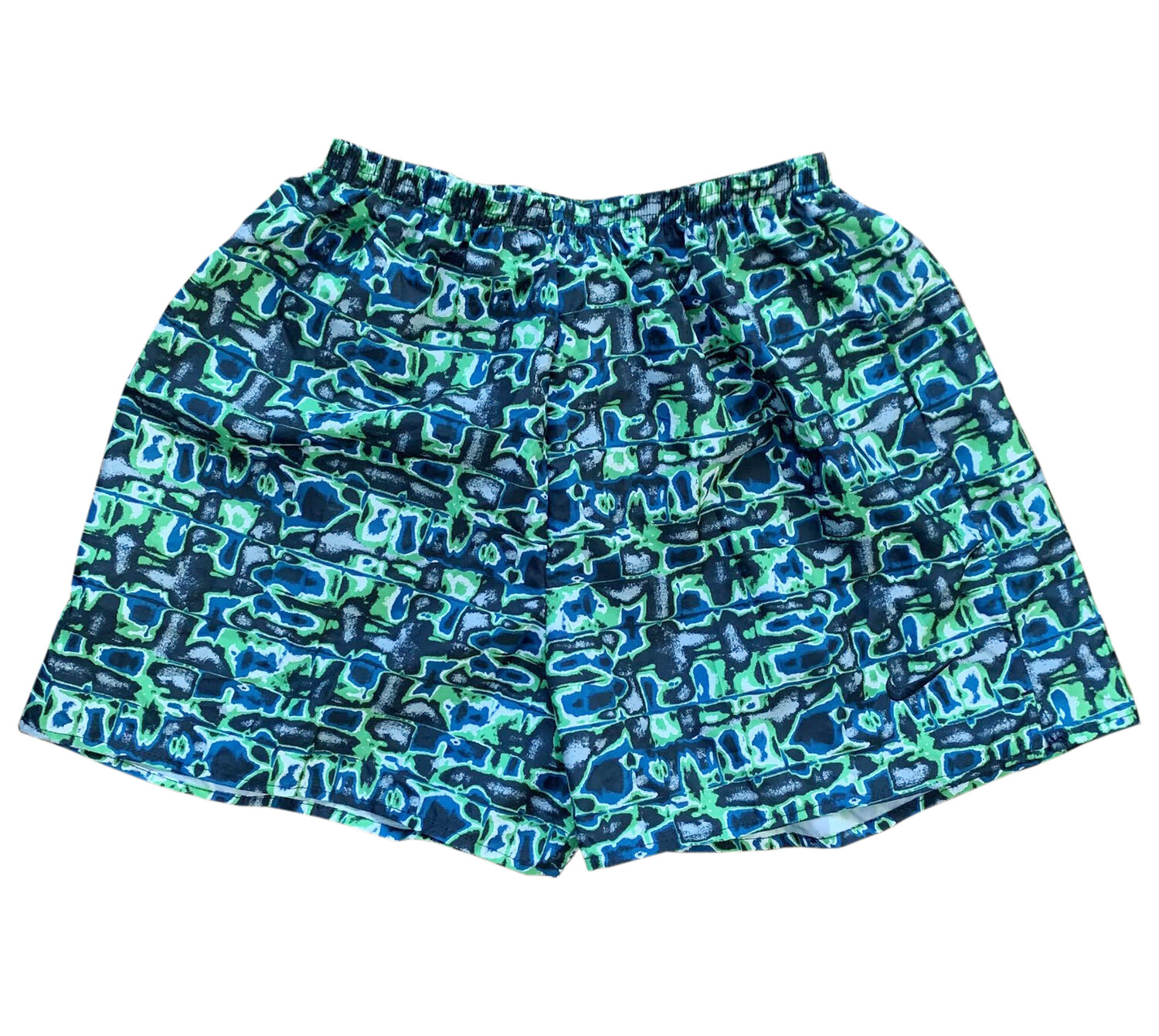 Women's Vintage Nike Colorful Running Shorts (Size Women's M) — Roots