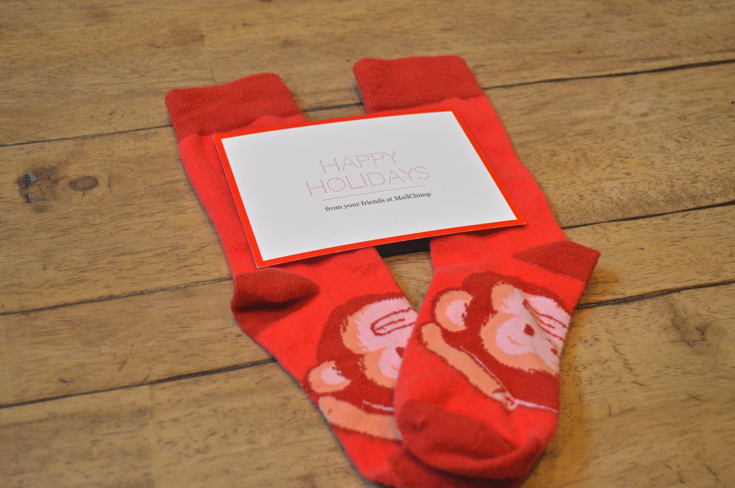Tangible Marketing - MailChimp’s Holiday Socks