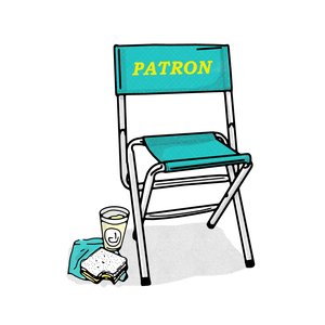 Classic Georgia - PATRON Chair Pocket T-Shirt - Limited Edition