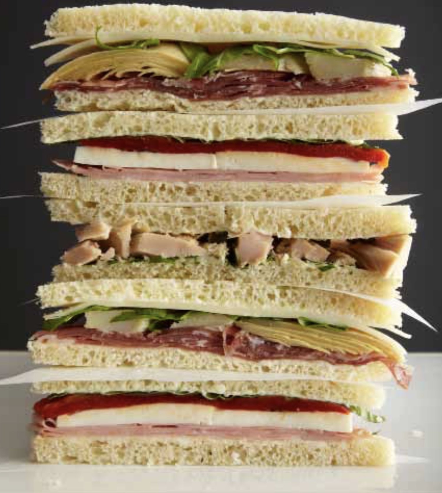 image of Tramezzini - Italian Snack Sandwiches — Nick Malgieri