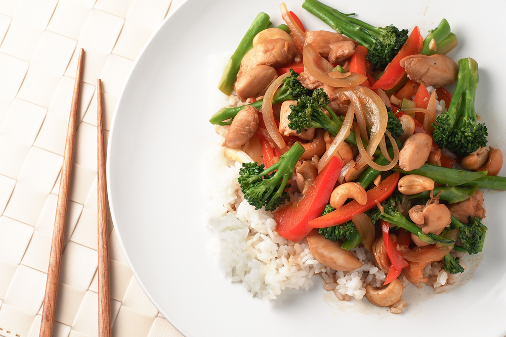 grace young chicken and broccoli stir-fry