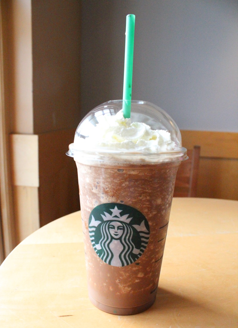 Starbucks Peppermint Mocha Frappuccino Review - Slinky Studio