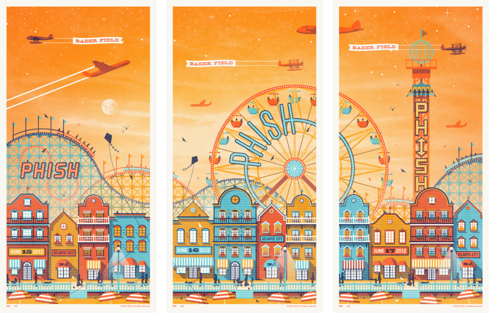 Phish+Gig+Poster+by+DKNG