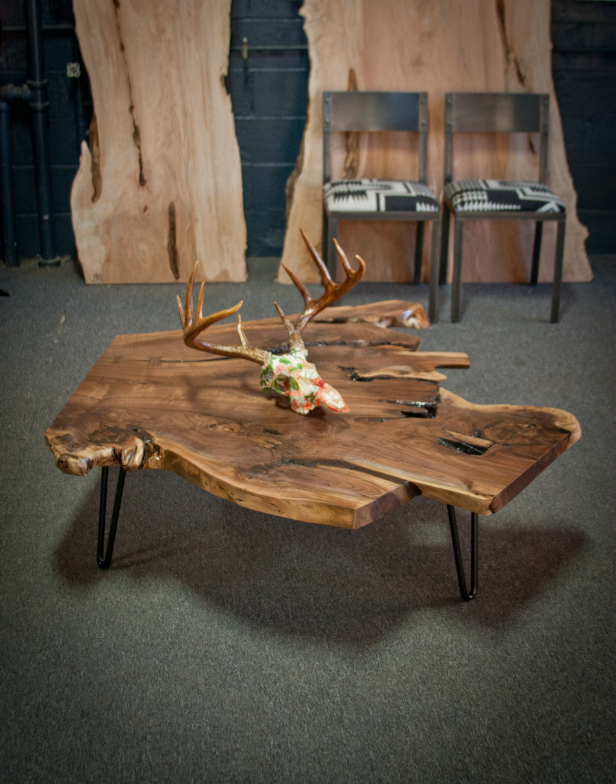 COFFEE TABLES - Live Edge Wood Coffee Tables and Furniture - Serving