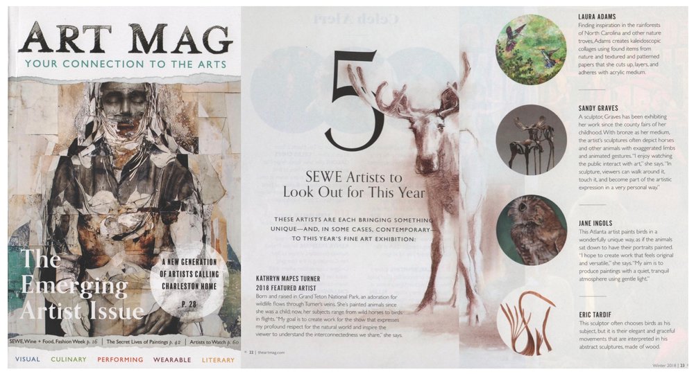 CHARLESTON ART MAG , February 2018