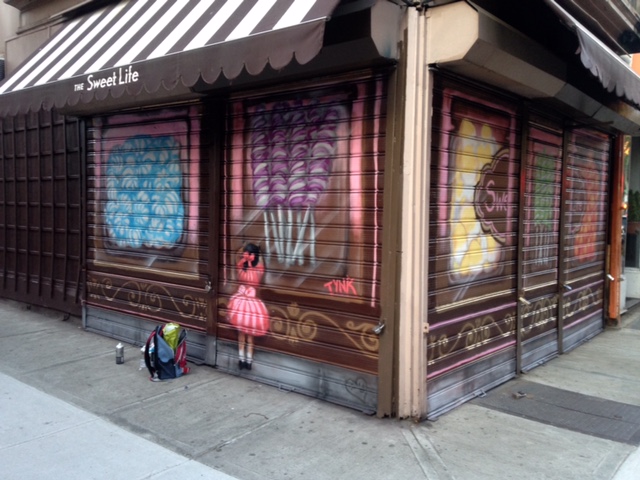  The Sweet Life @&nbsp;63 Hester Street Artwork by Jessica Blowers&nbsp; 